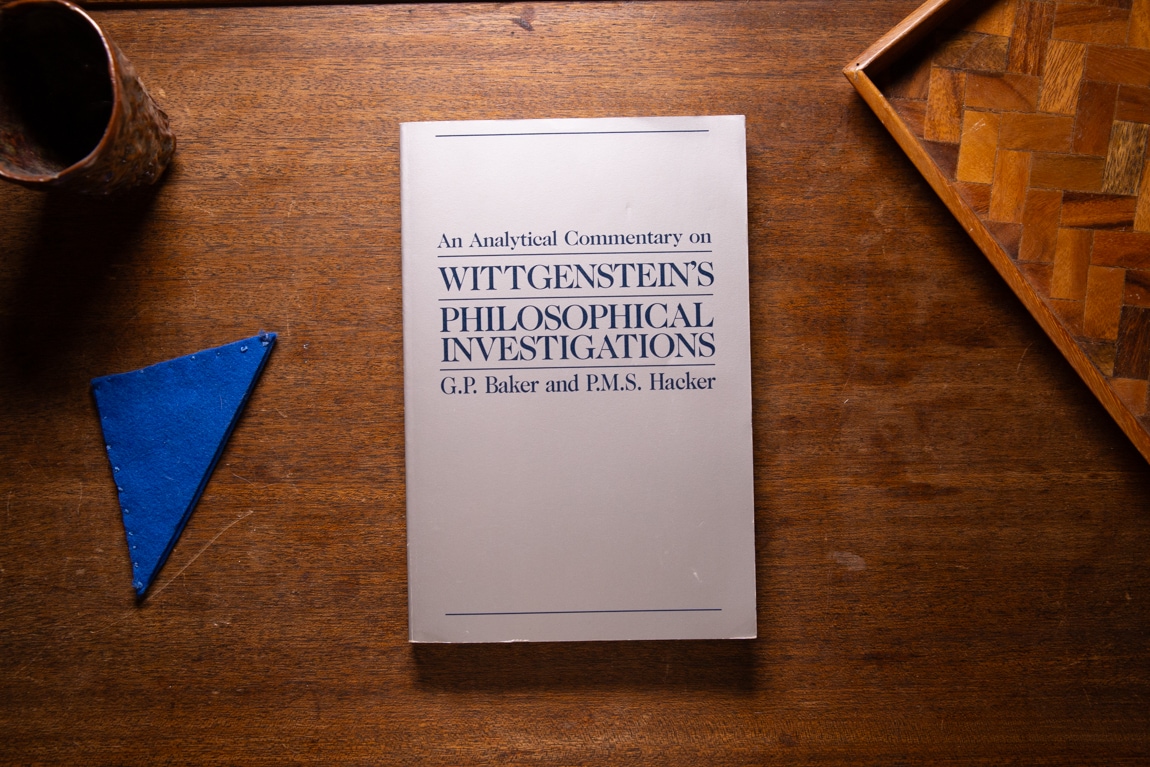 An Analytical Commentary on Wittgenstein's Philosophical Investigations Volume 1  by G.P. Baker, P.M.S. Hacker