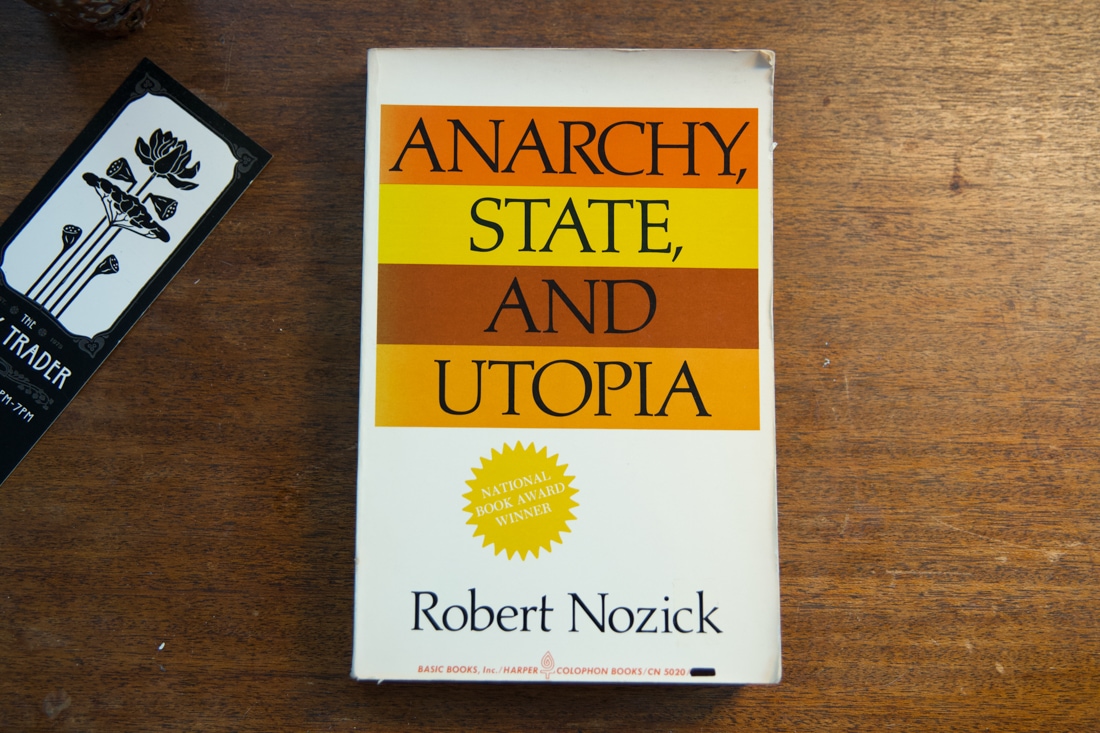 Anarchy, State, and Utopia  by Robert Nozick