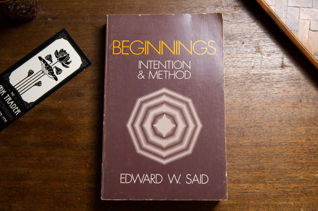 Beginnings  by Edward W. Said