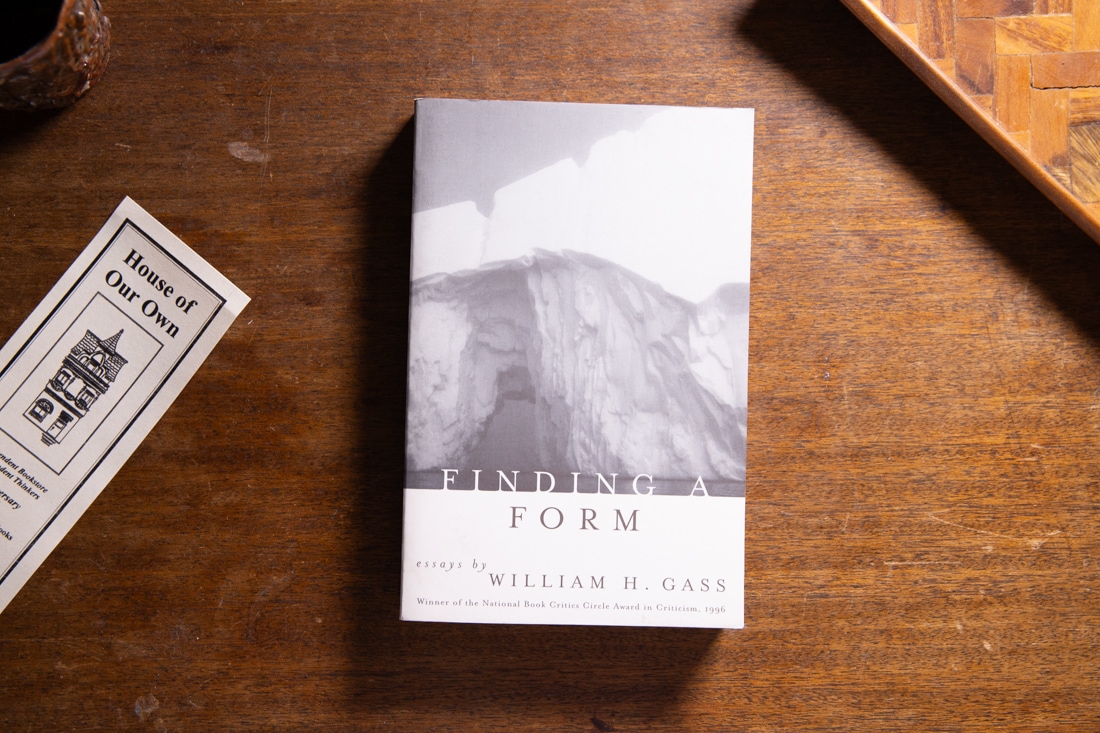 Finding a Form  by William Gass