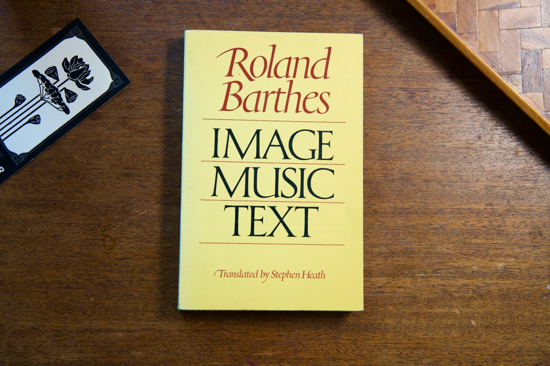 Image Music Text  by Roland Barthes