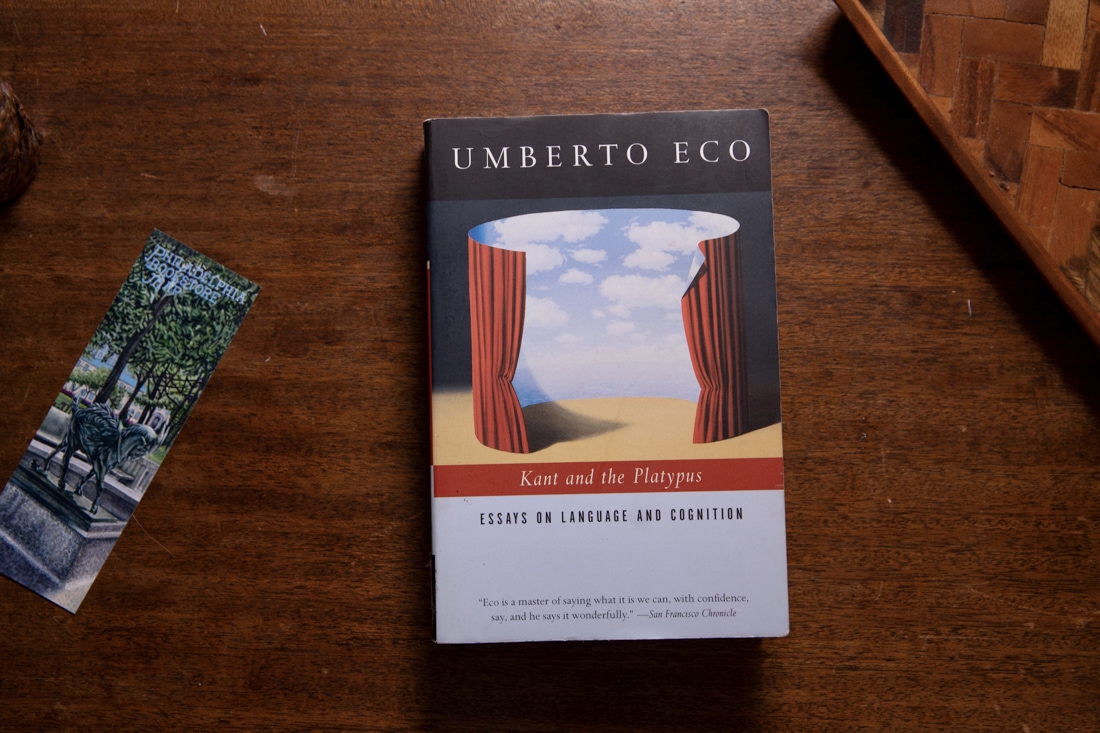 Kant and The Platypus  by Umberto Eco