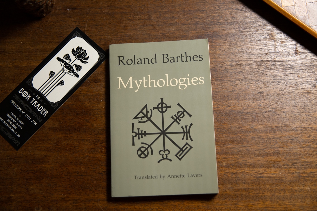 Mythologies  by Roland Barthes