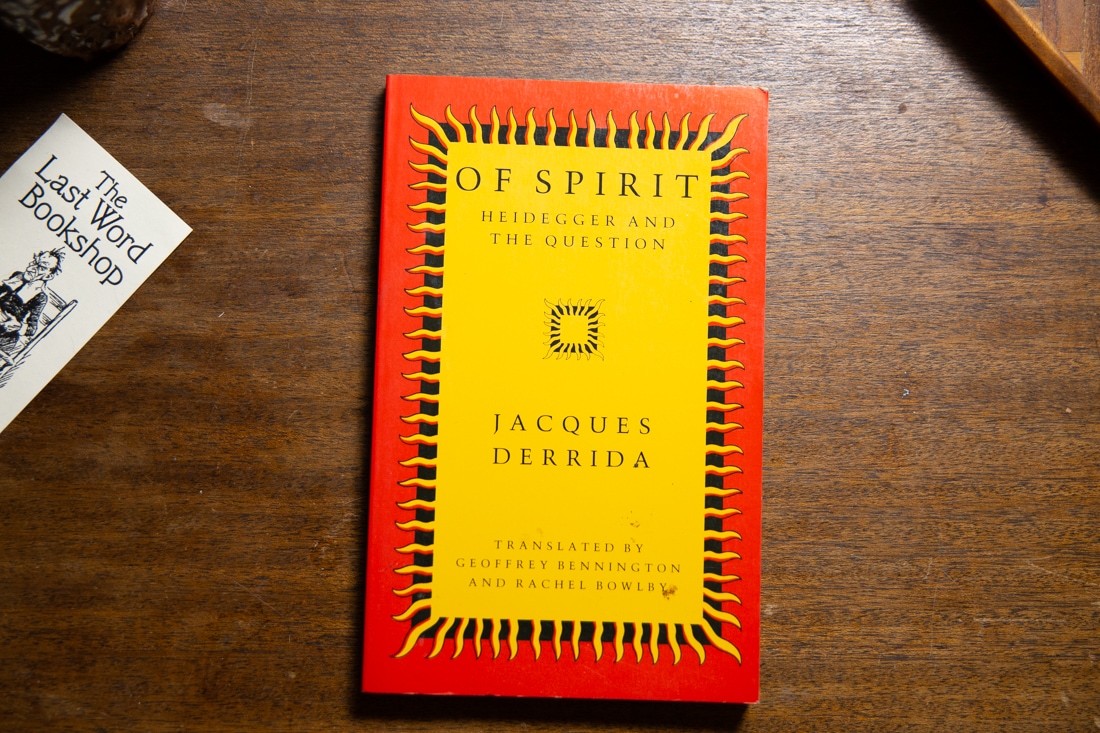 Of Spirit  by Jacques Derrida