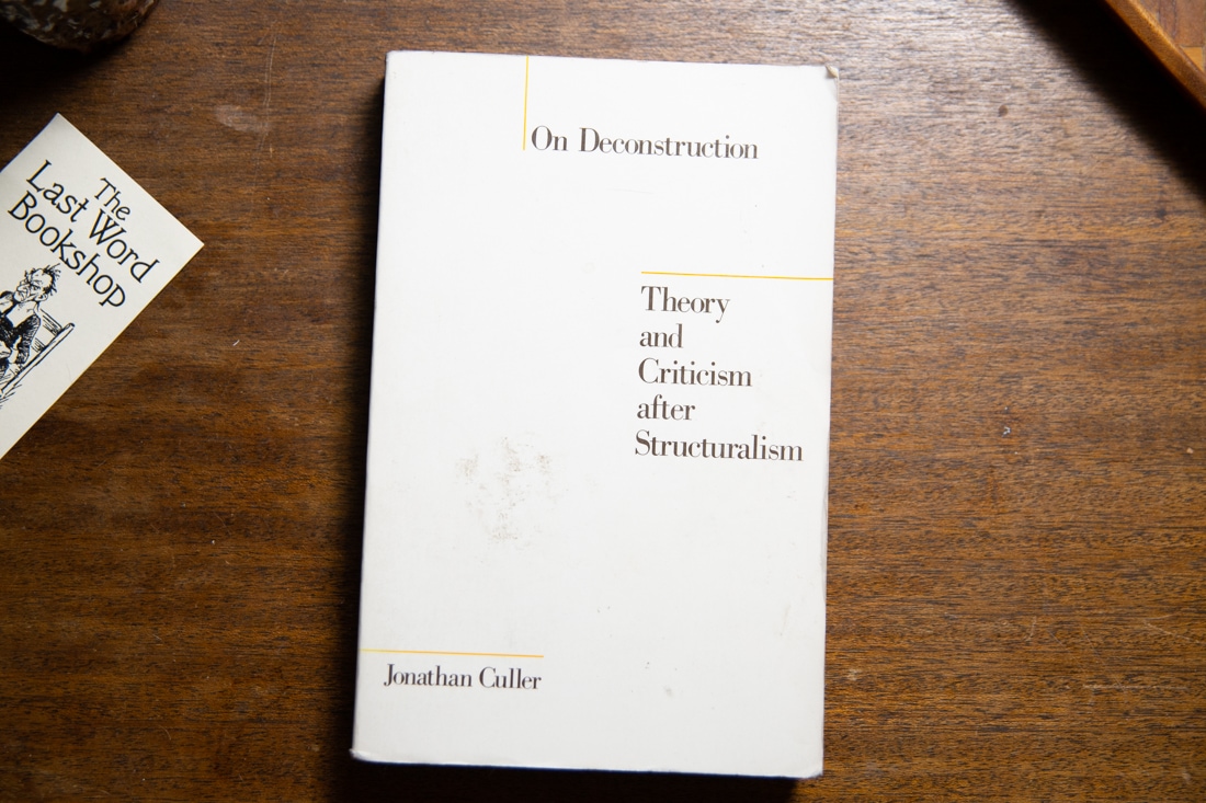 On Deconstruction  by Jonathan Culler