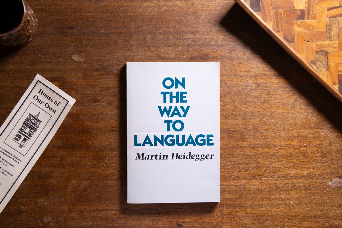 On The Way To Language  by Martin Heidegger