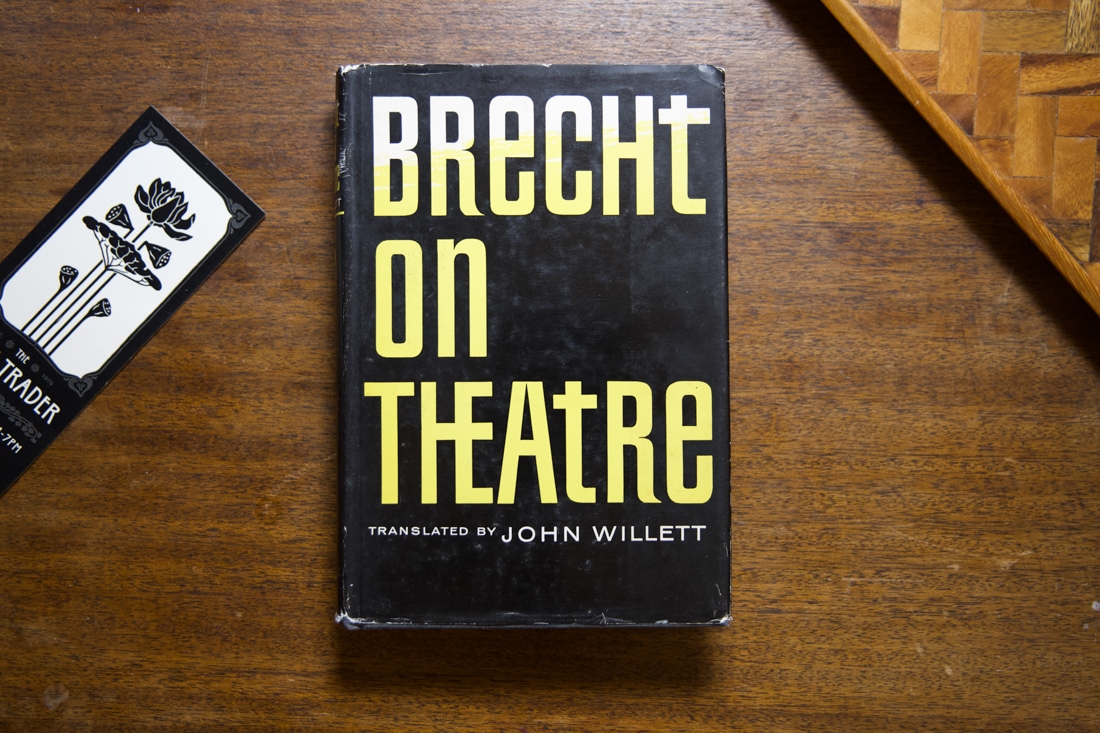 On Theatre  by Bertolt Brecht