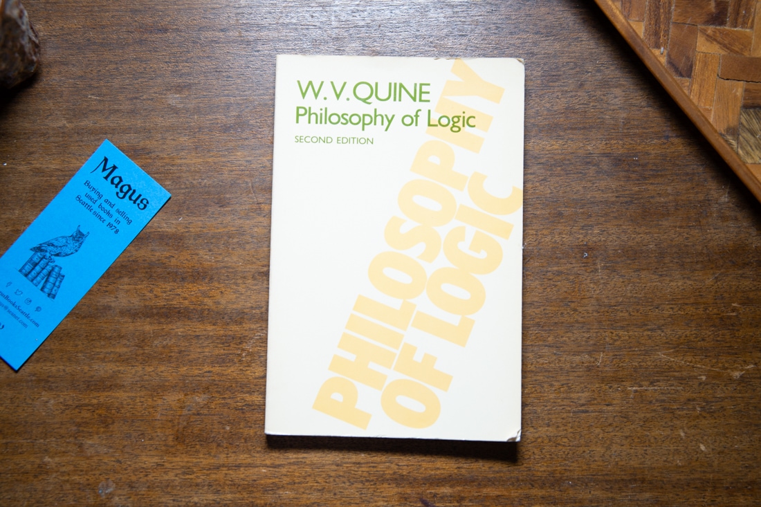 Philosophy of Logic  by W. V. Quine