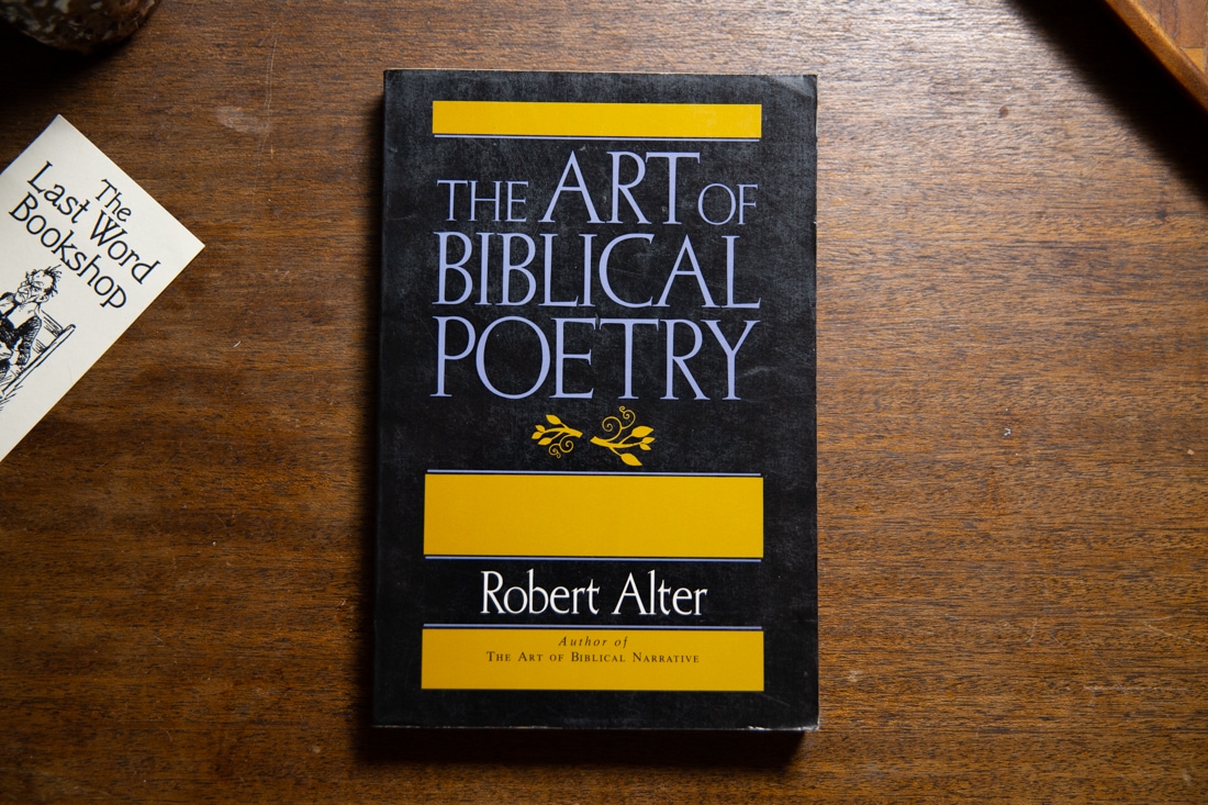 The Art of Biblical Poetry  by Robert Alter