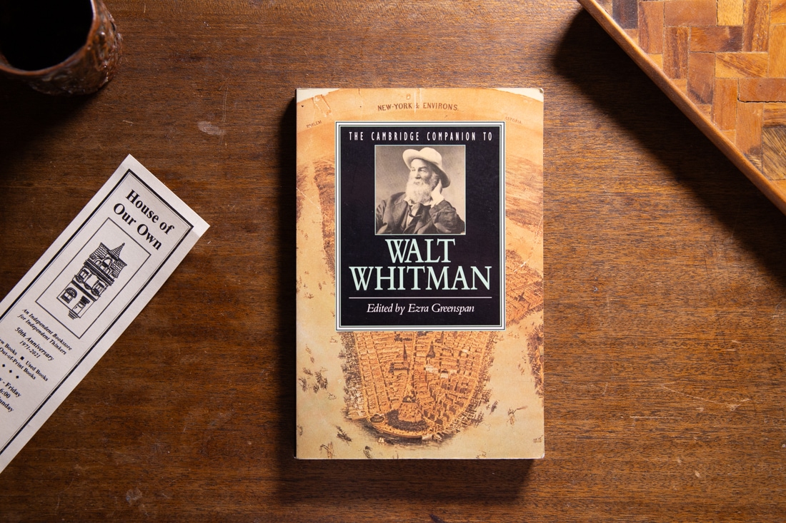 The Cambridge Companion to Walt Whitman edited by Ezra Greenspan