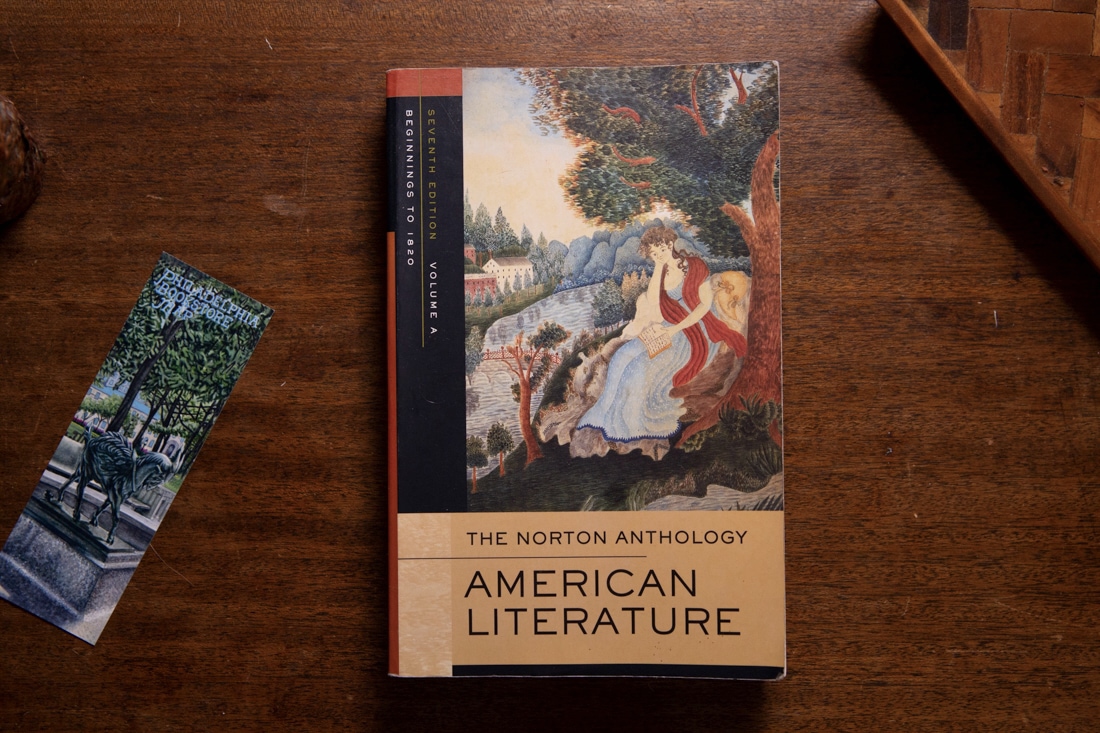 The Norton Anthology of American Literature Volume A edited by Julia Reidhead