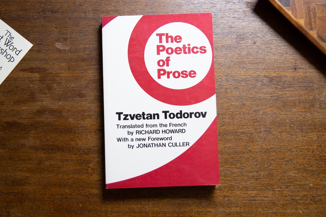 The Poetics of Prose  by Tzvetan Todorov