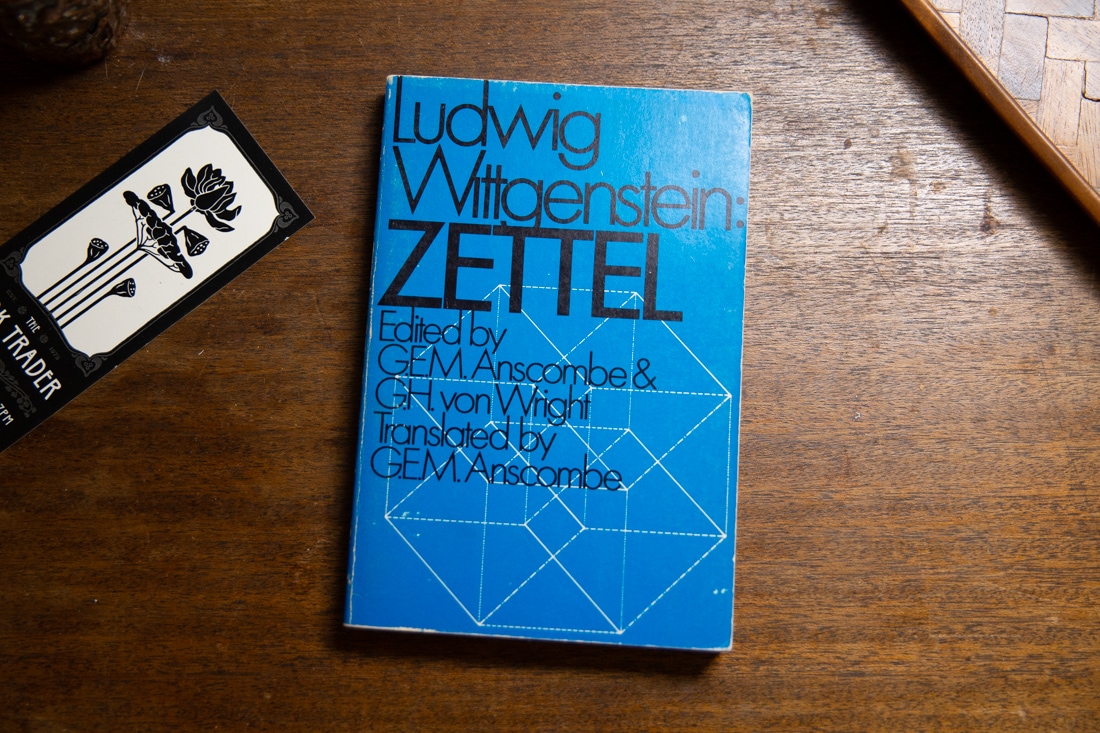 Zettel  by Ludwig Wittgenstein